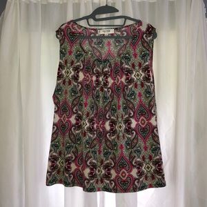 Jones Studio separates dressy tank size 2X